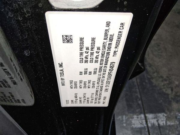 2023 TESLA MODEL 3 — VINS