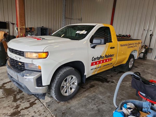 2020 CHEVROLET SILVERADO Work Truck — Front 3/4