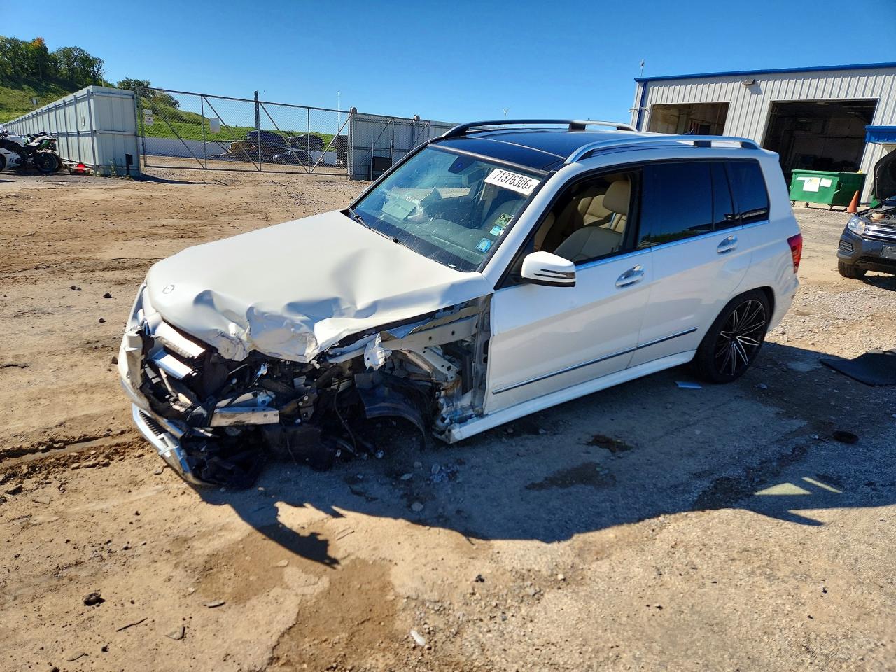 2013 MERCEDES-BENZ GLK-CLASS GLK350 4-MATIC — Front 3/4