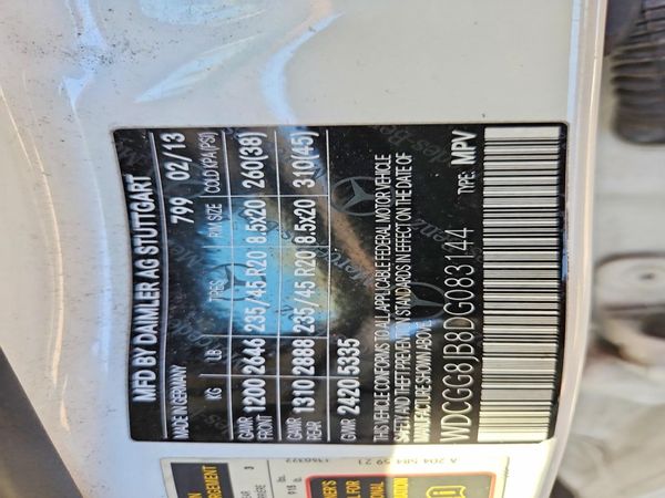 2013 MERCEDES-BENZ GLK-CLASS GLK350 4-MATIC — VINS