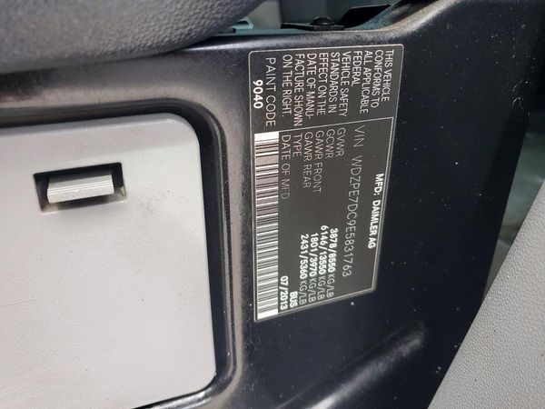 2014 MERCEDES-BENZ SPRINTER Standard / High — VINS