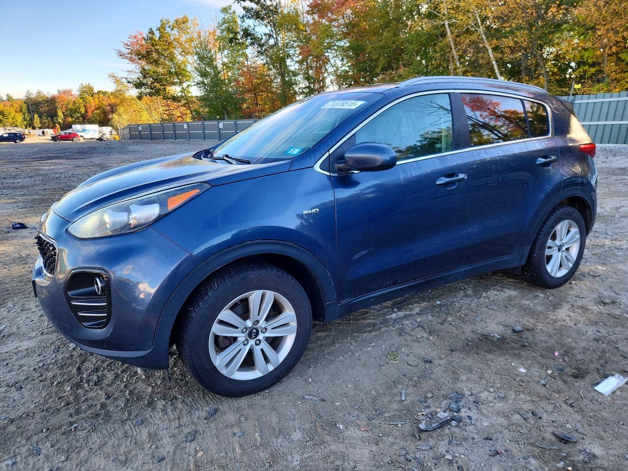 2017 KIA SPORTAGE LX — Front 3/4