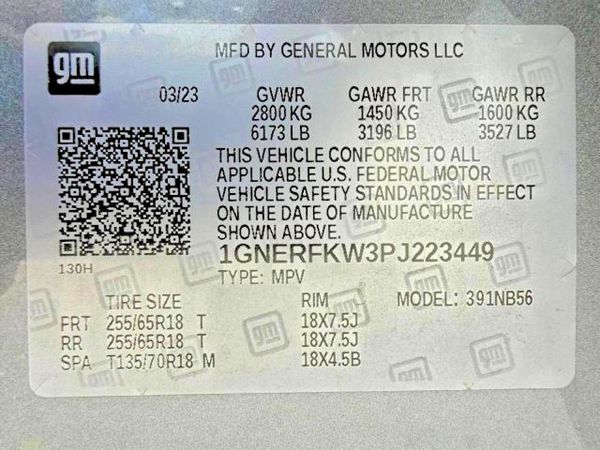 2023 CHEVROLET TRAVERSE