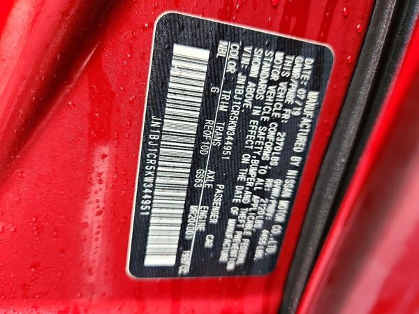 2019 NISSAN ROGUE SPORT — VINS