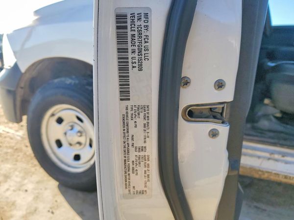 2022 RAM 1500 CLASSIC Tradesman — VINS