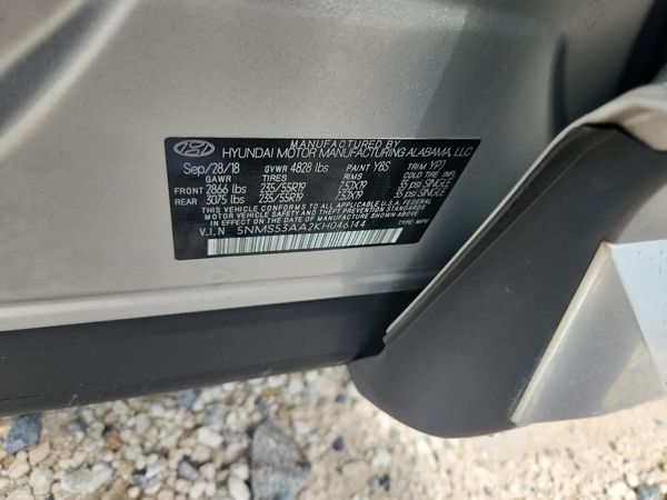 2019 HYUNDAI SANTA FE Limited, Ultimate