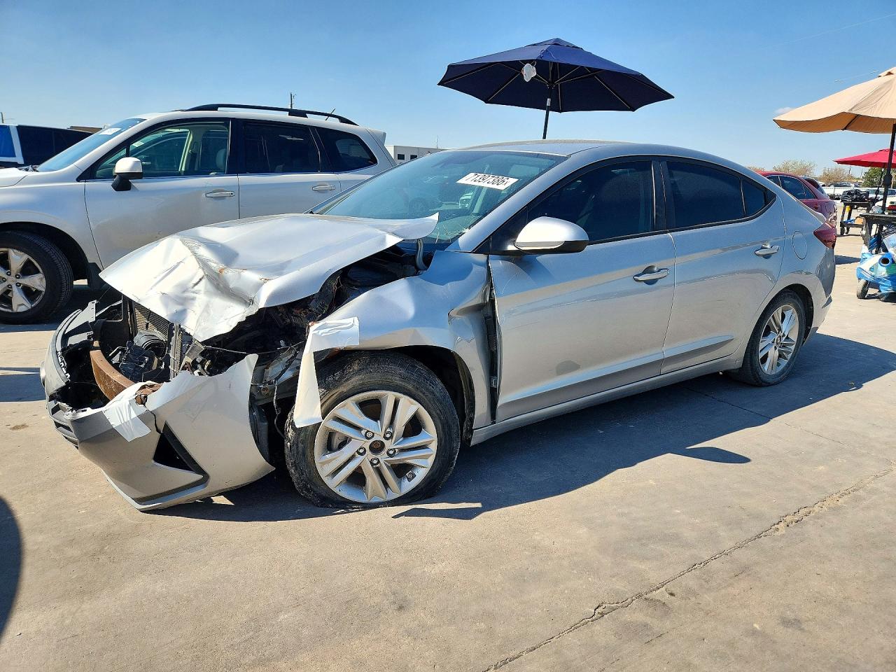 2020 HYUNDAI ELANTRA — Front 3/4