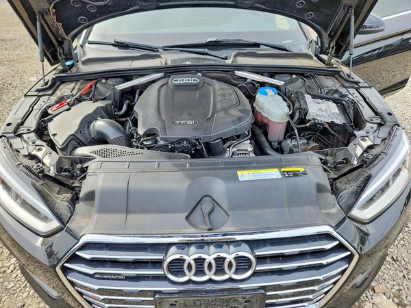 2018 AUDI A5 — Engine bay