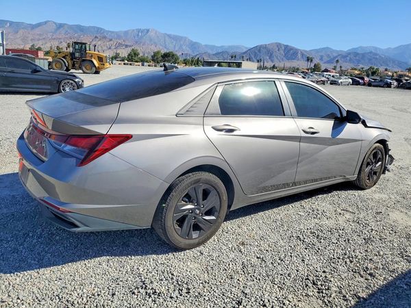 2021 HYUNDAI ELANTRA Blue — PSRA