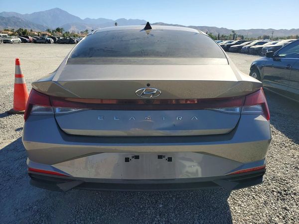 2021 HYUNDAI ELANTRA Blue — DIRR
