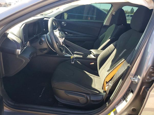 2021 HYUNDAI ELANTRA Blue — DENT