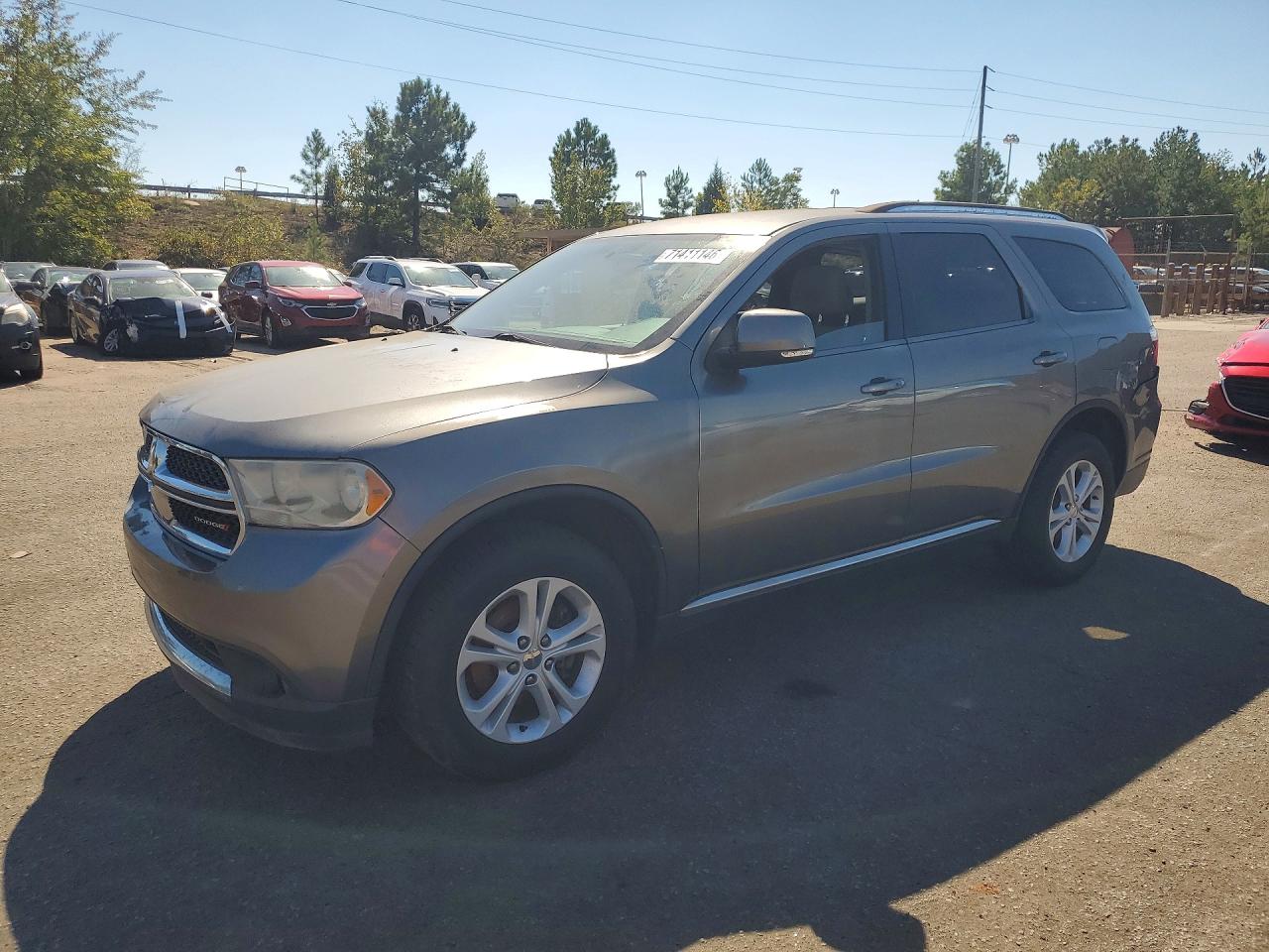 2012 DODGE DURANGO Crew — Front 3/4