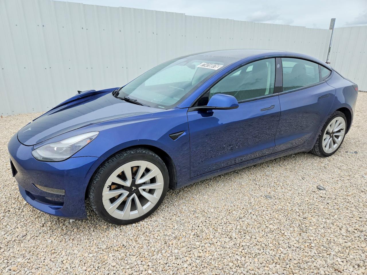 2022 TESLA MODEL 3 — Front 3/4