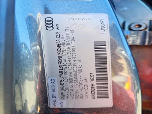 2015 AUDI A3 quattro Premium Plus — VINS