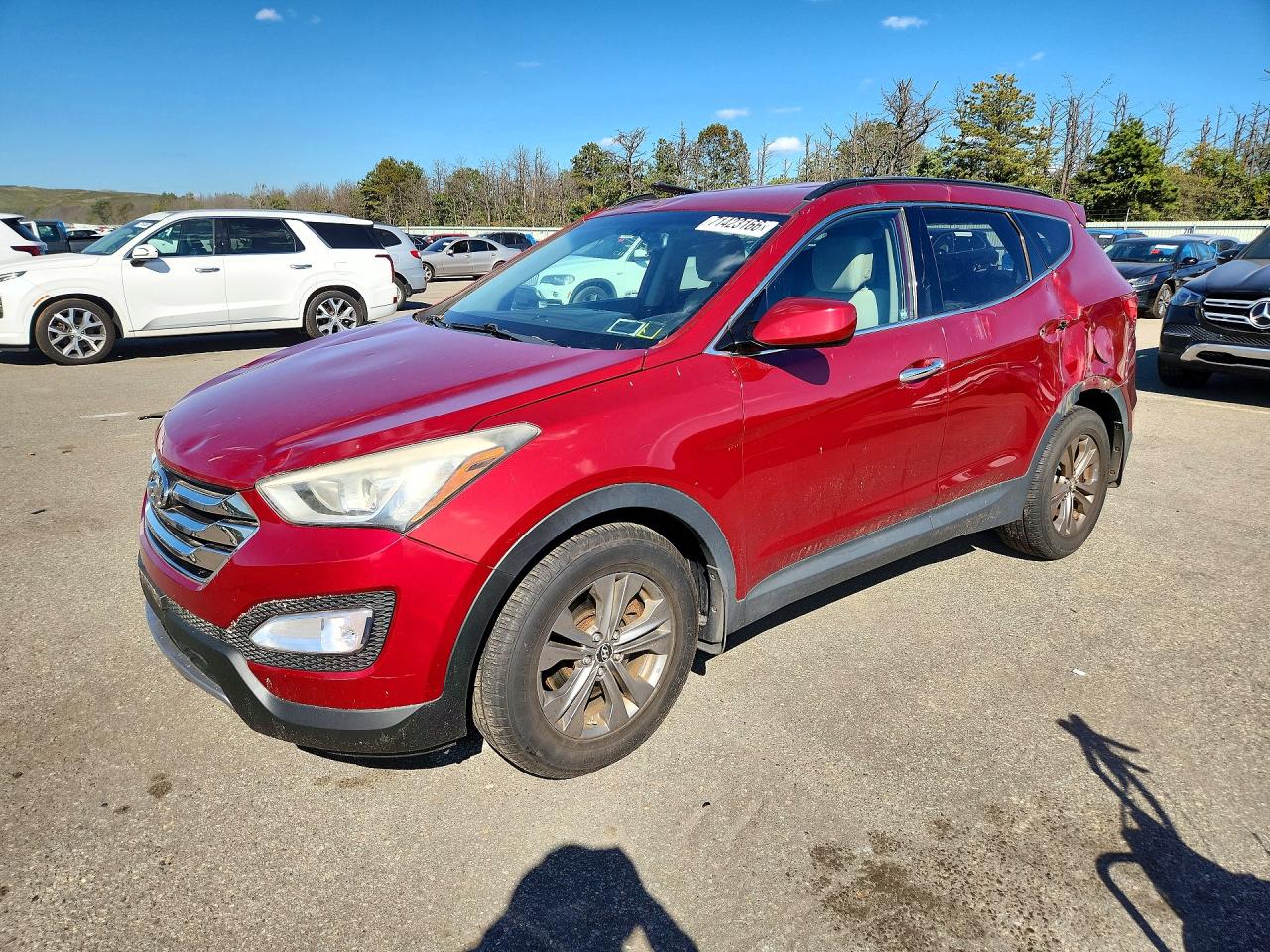 2013 HYUNDAI SANTA FE — Front 3/4