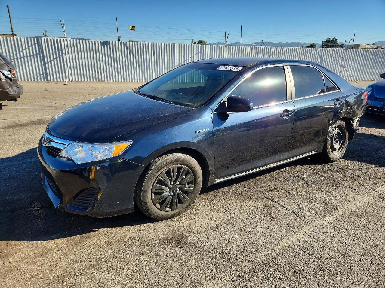 2012 TOYOTA CAMRY SOLA Hybrid — Front 3/4