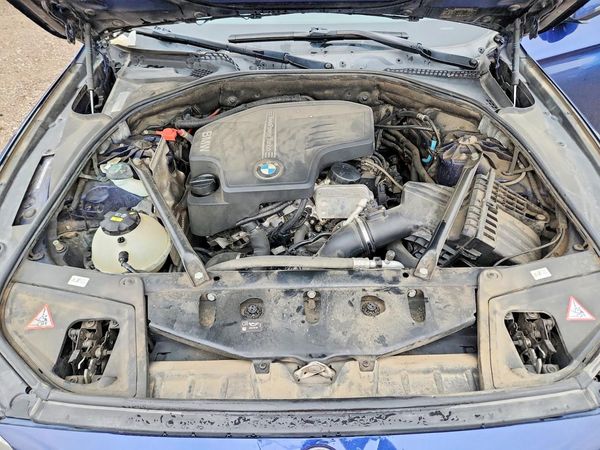2016 BMW 5 SERIES xDrive — Engine bay