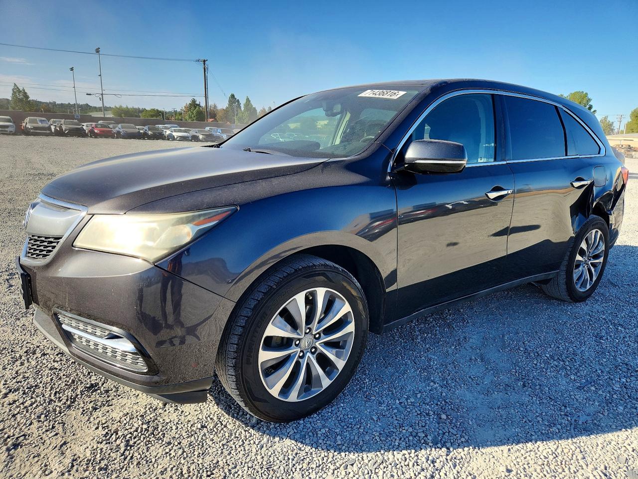 2014 ACURA MDX Tech — Front 3/4