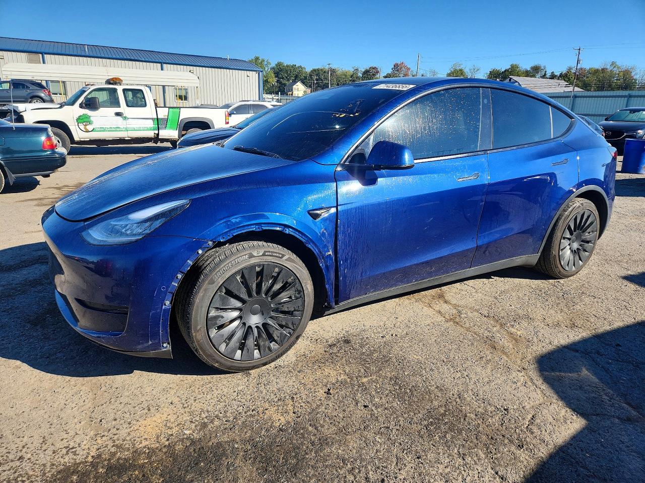 2021 TESLA MODEL Y — Front 3/4