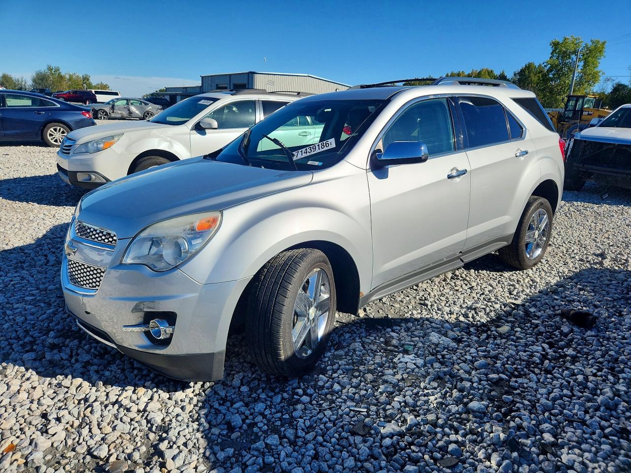 2014 CHEVROLET EQUINOX LTZ — Front 3/4