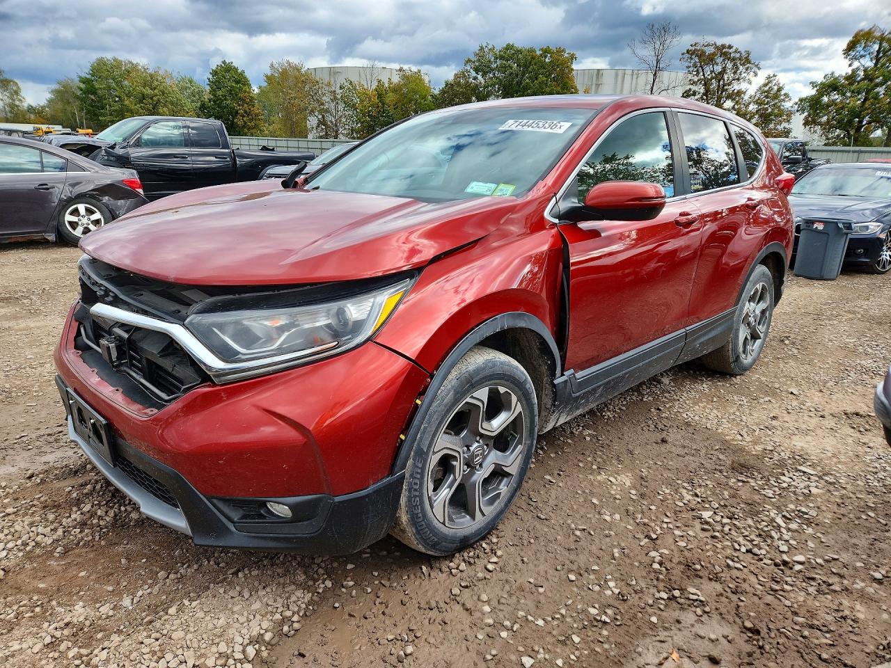 2019 HONDA CRV EX — Front 3/4