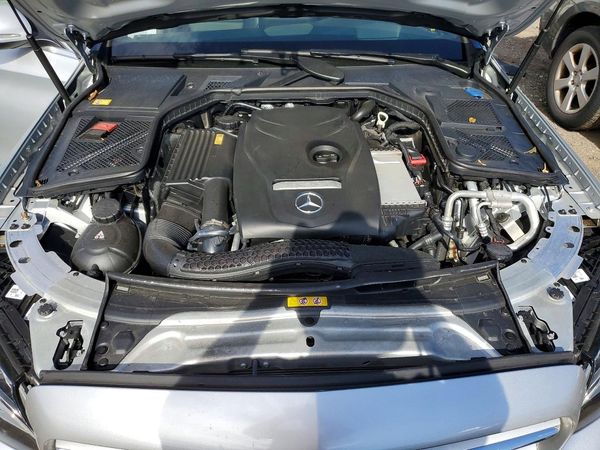 2015 MERCEDES-BENZ C 4-MATIC — Engine bay