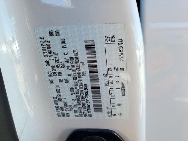 2023 FORD F150 SuperCrew — VINS