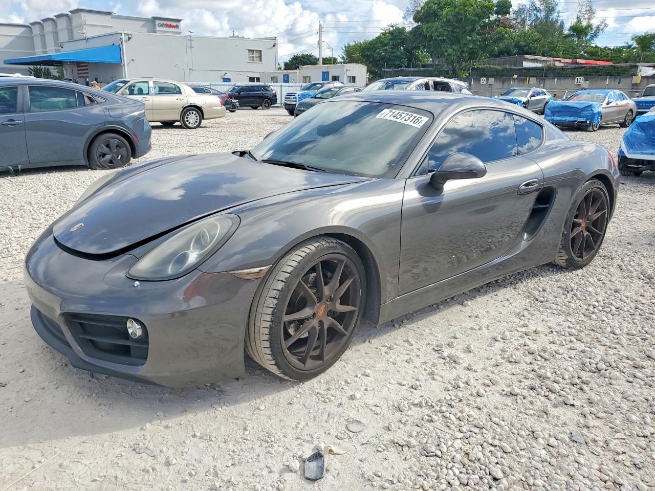 2014 PORSCHE CAYMAN — Front 3/4