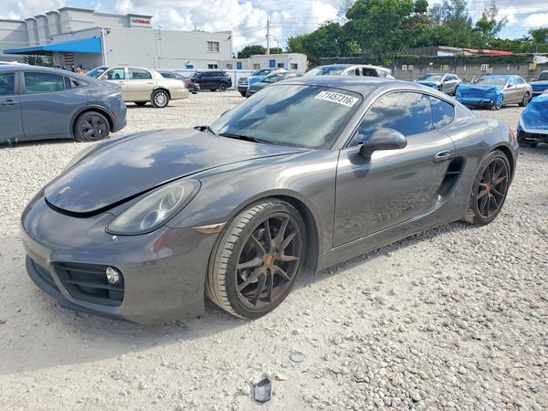 2014 PORSCHE CAYMAN — Front 3/4