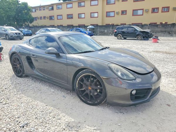 2014 PORSCHE CAYMAN — Passenger 3/4