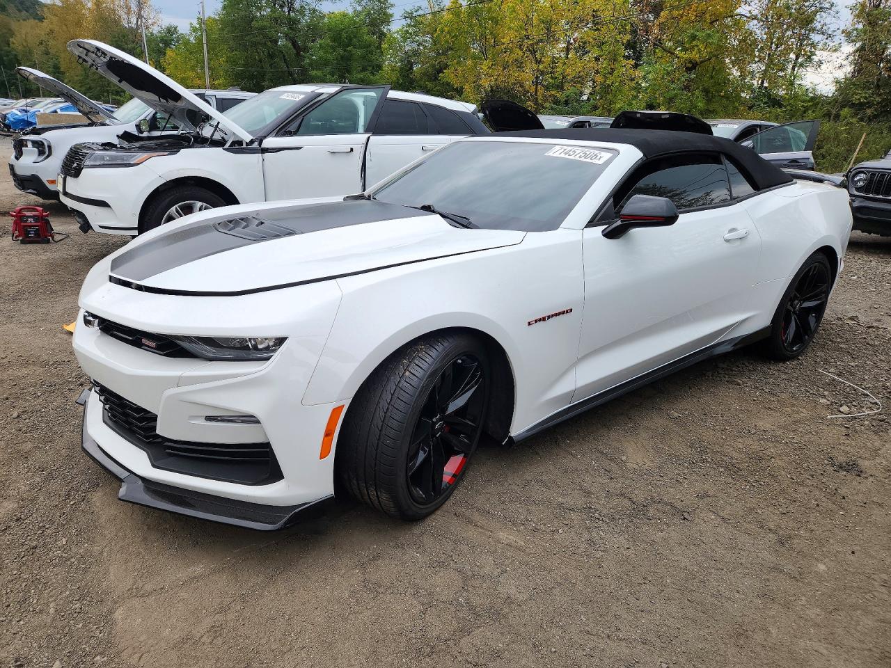 2021 CHEVROLET CAMARO 2SS — Front 3/4