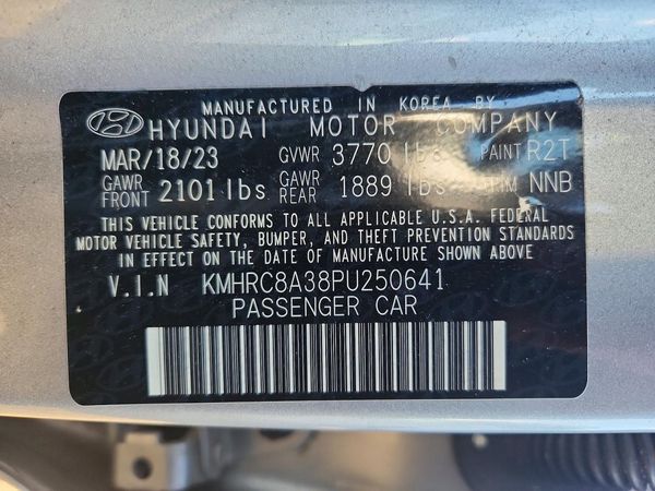 2023 HYUNDAI VENUE SEL, Limited — VINS