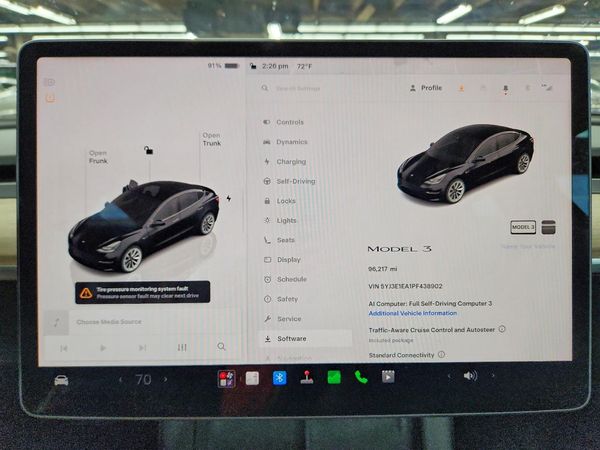 2023 TESLA MODEL 3 — ODOM