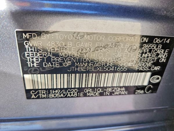 2014 LEXUS GS350 350 — VINS