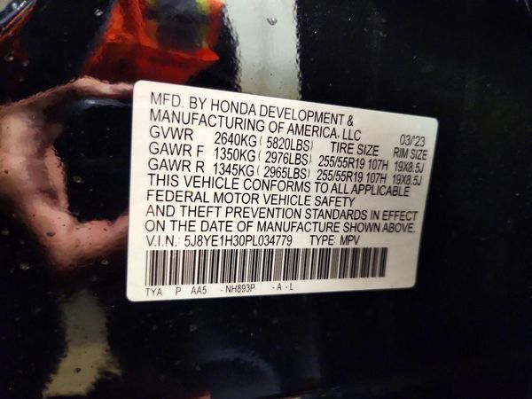 2023 ACURA MDX SH-AWD — VINS