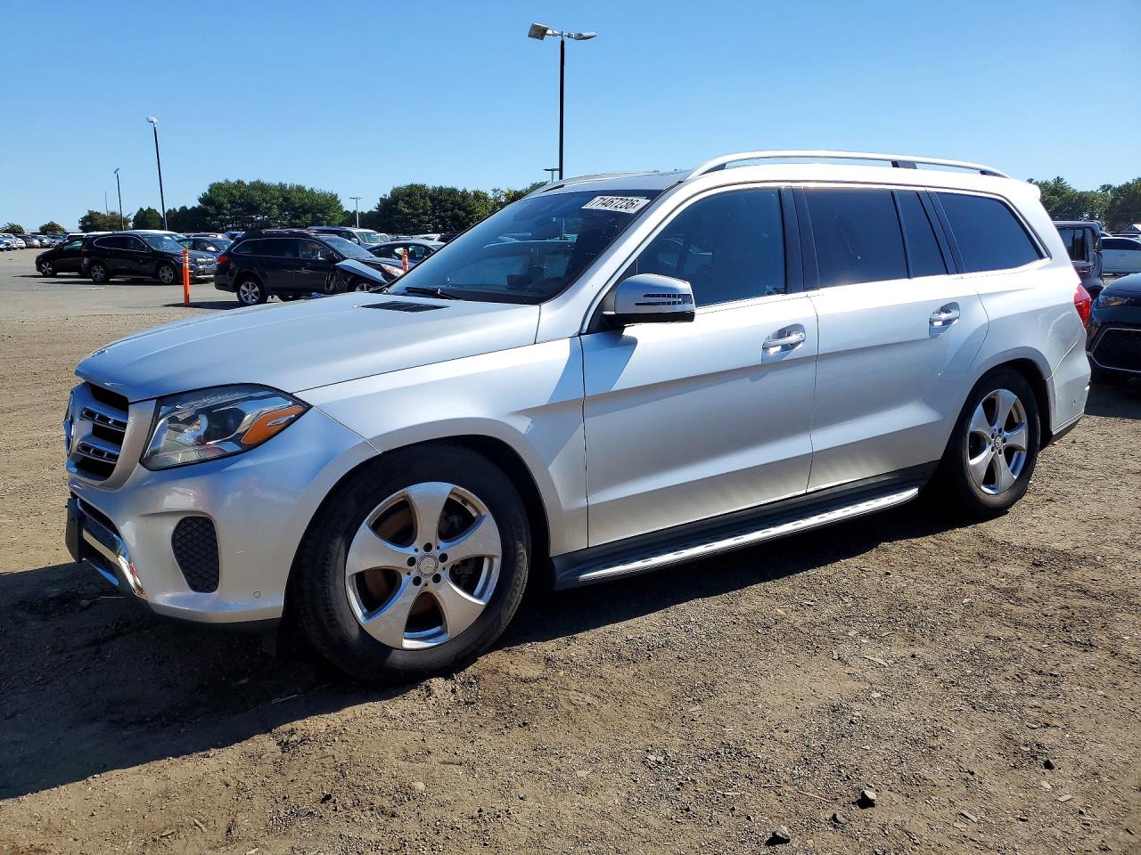 2017 MERCEDES-BENZ GLS-CLASS GLS450-4M — Front 3/4