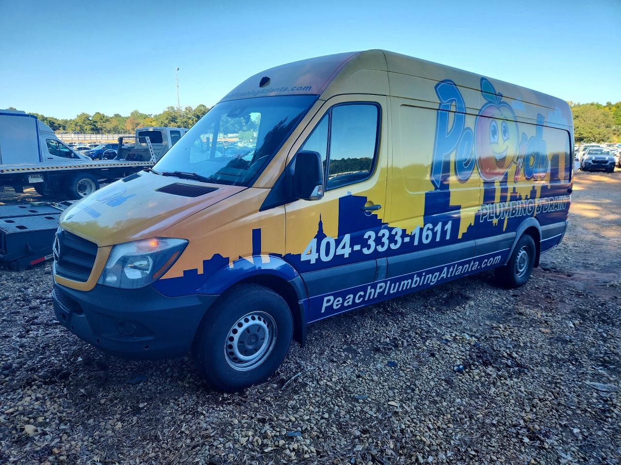 2015 MERCEDES-BENZ SPRINTER — Front 3/4
