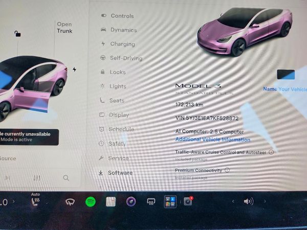 2019 TESLA MODEL 3 — ODOM