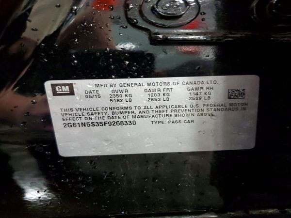 2015 CADILLAC XTS Luxury — VINS