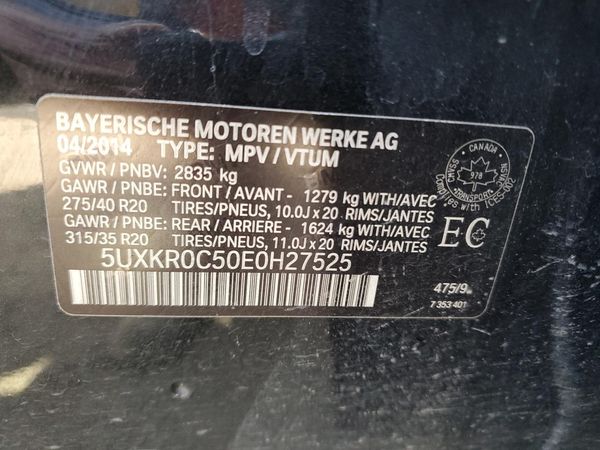 2014 BMW X5