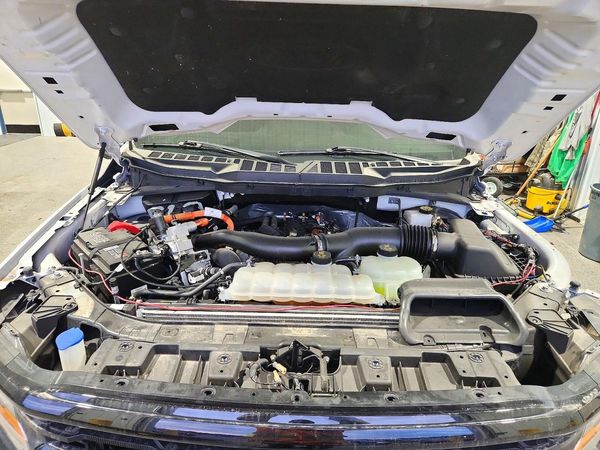 2024 FORD F150 — Engine bay