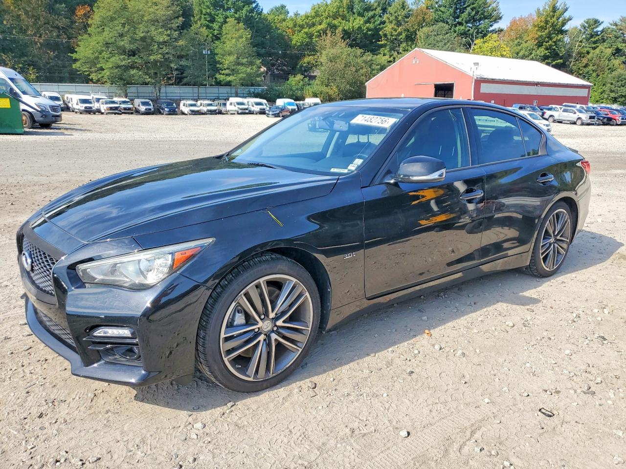 2017 INFINITI Q50 — Front 3/4