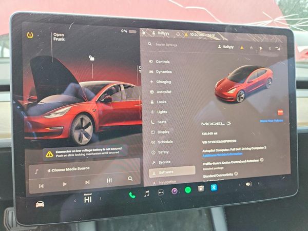 2022 TESLA MODEL 3 — ODOM
