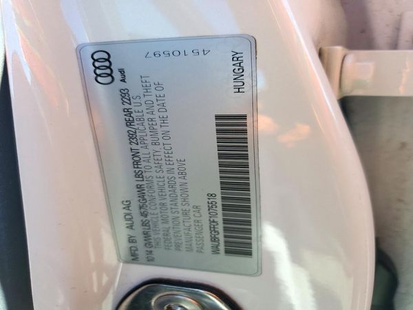 2015 AUDI A3 Premium Plus — VINS
