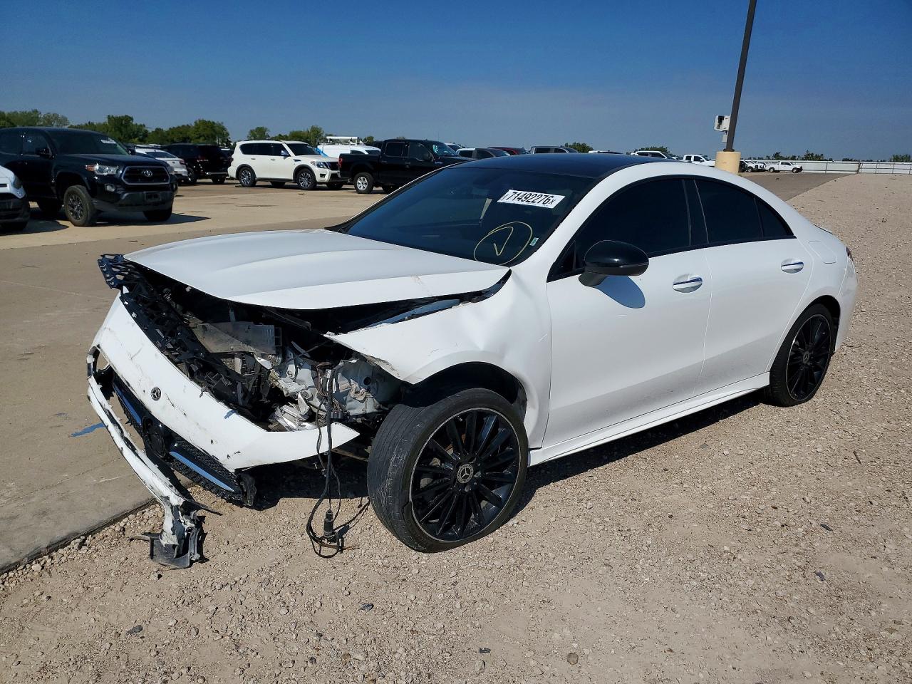 2021 MERCEDES-BENZ CLA-CLASS CLA250 — Front 3/4