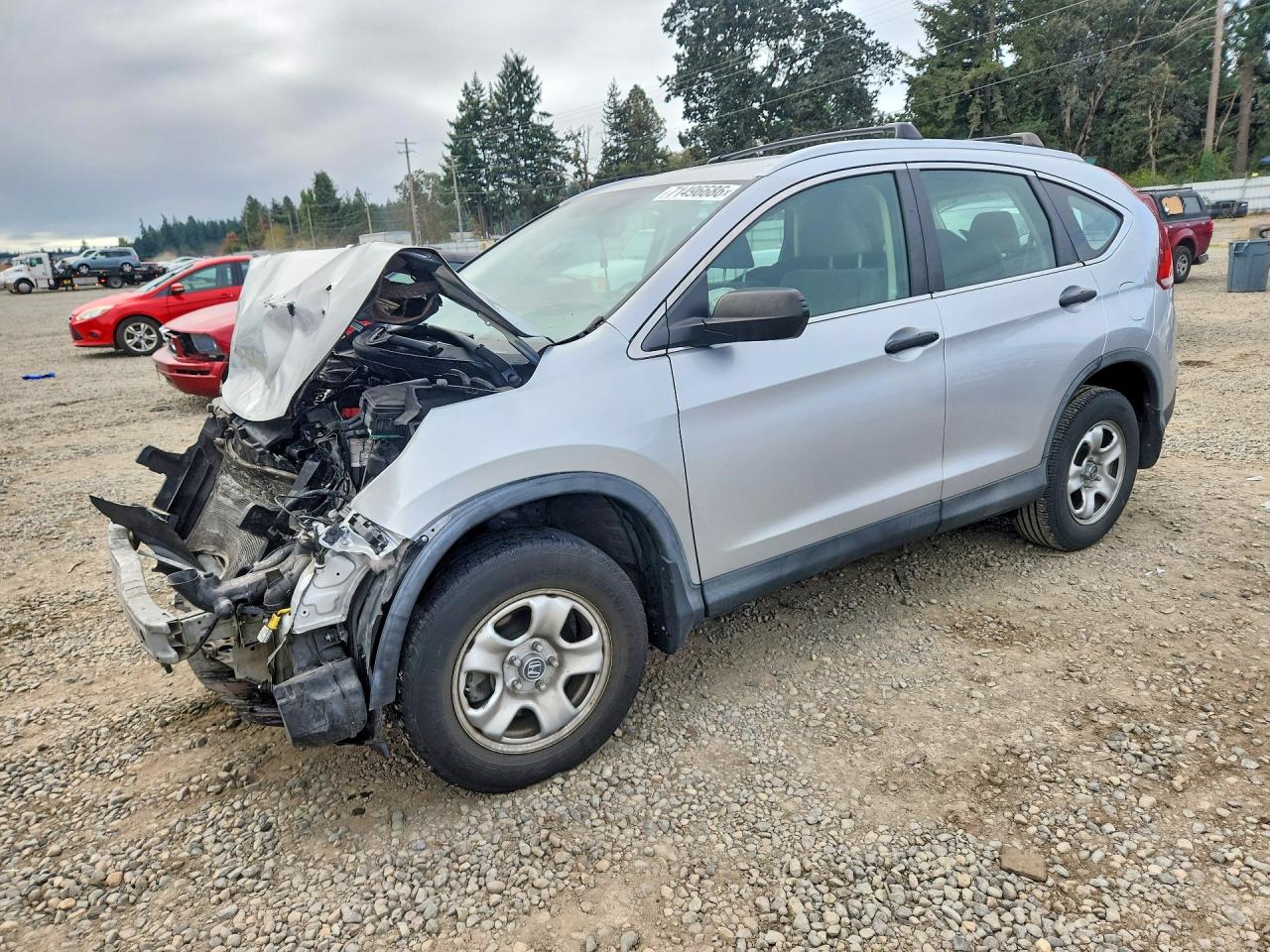 2012 HONDA CRV LX — Front 3/4