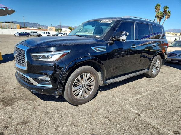 2021 INFINITI QX80 S — Front 3/4