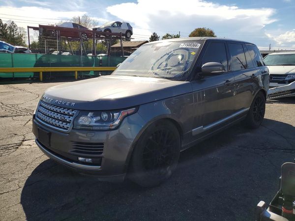 2016 LAND ROVER RANGEROVER Supercharged — Front 3/4