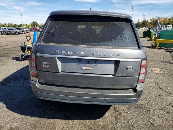 2016 LAND ROVER RANGEROVER Supercharged — DIRR