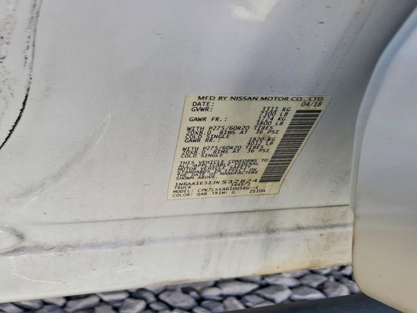 2018 NISSAN TITAN — VINS